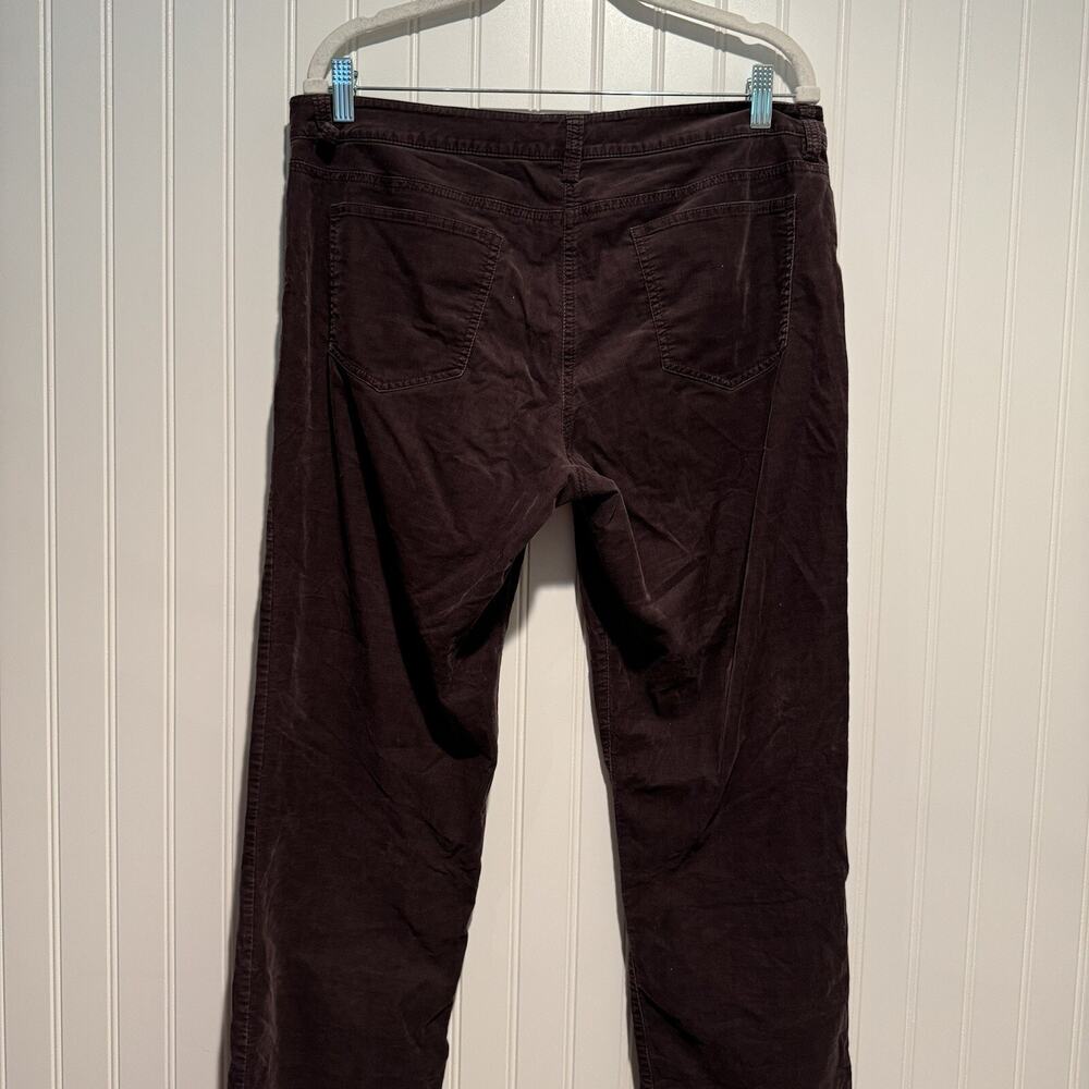 Eileen Fisher Purple Straight Leg Pants Size 14/16 - Picture 5 of 6
